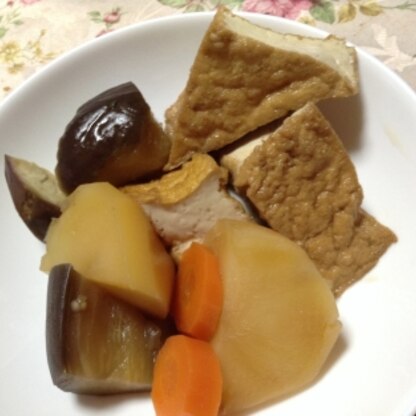 うちのメンズは、こういうの大好きなのよ〜♡甘めで、とっても美味しいね♡あっという間に完食だったよ♪旨旨ごち様(^O^)／